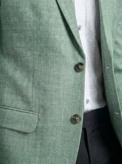 Knitting Blazer Green for men| Formal Blazer