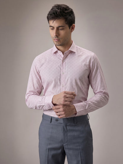 Club AK Men’s Premium Printed Full Sleeve Shirt | Stylish Patterned Casual & Formal Shirt