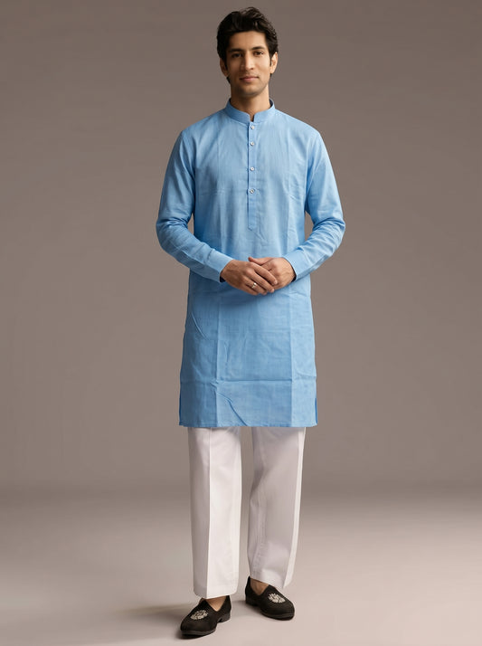 Club AK Men’s Stylish Solid Kurta