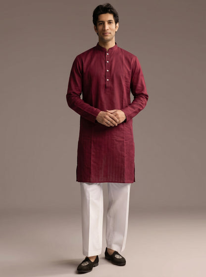 Club AK Men’s Stylish Solid Kurta