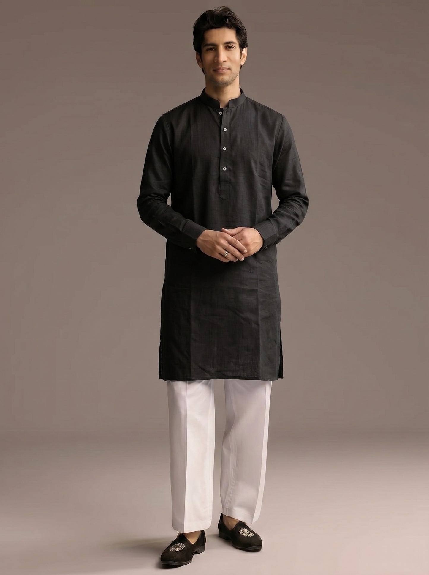 Club AK Men’s Stylish Solid Kurta