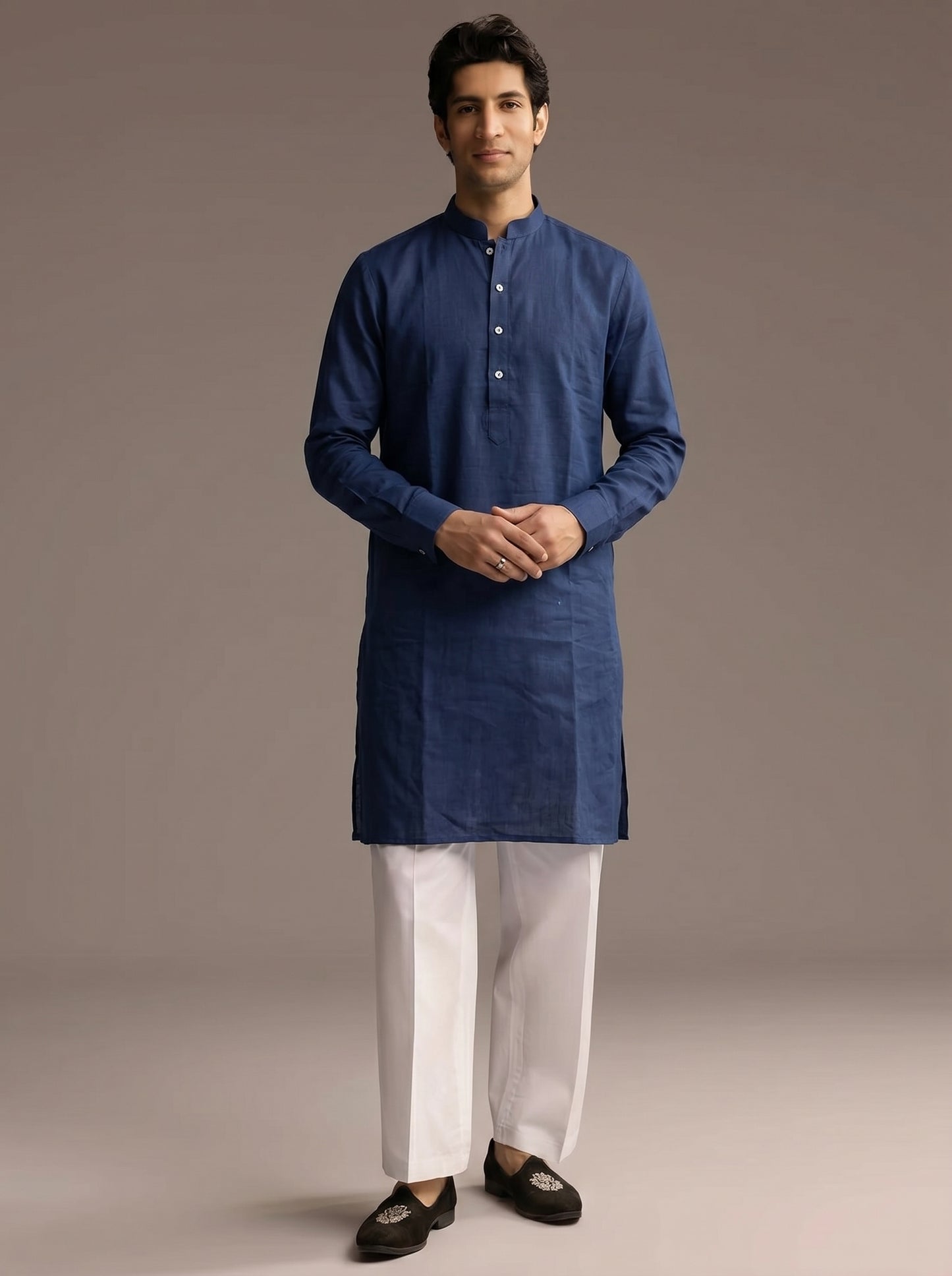 Club AK Men’s Stylish Solid Kurta