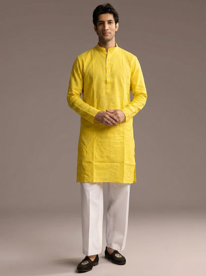 Club AK Men’s Stylish Solid Kurta