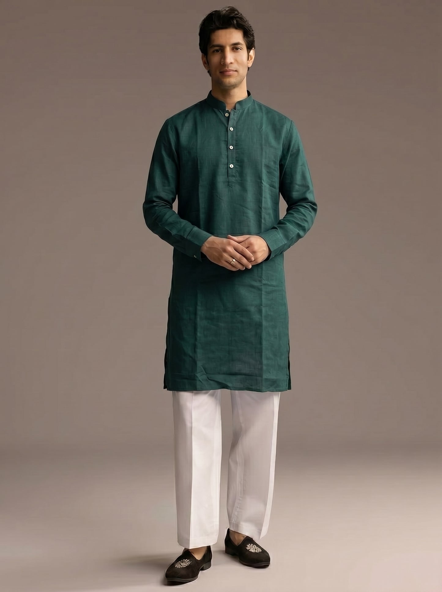 Club AK Men’s Stylish Solid Kurta