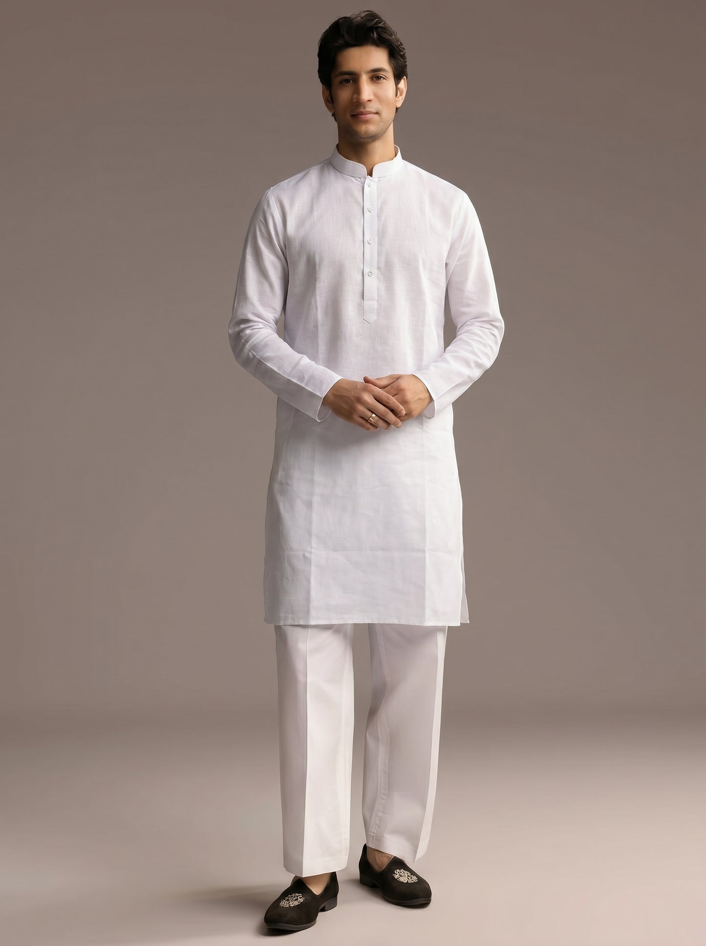 Club AK Men’s Stylish Solid Kurta