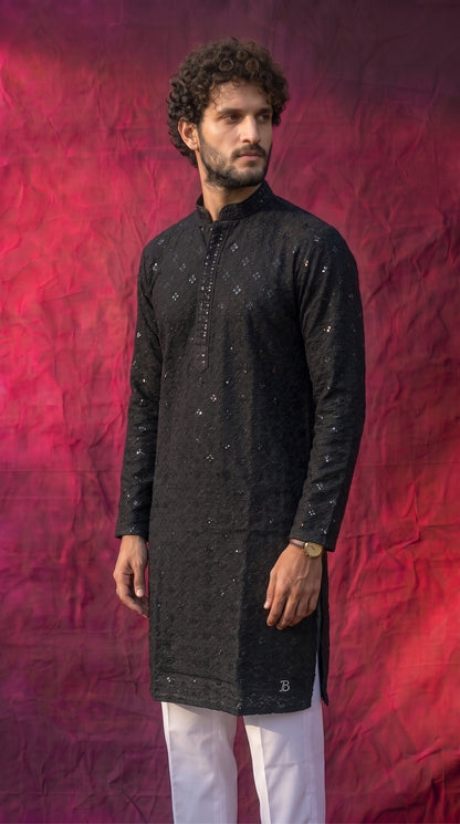 CLUB AK Men’s Premium Embroidered Kurta