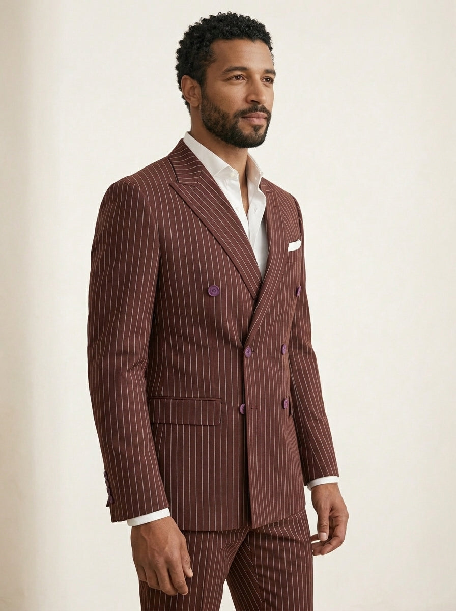 Men’s Double Breasted Lining Suit