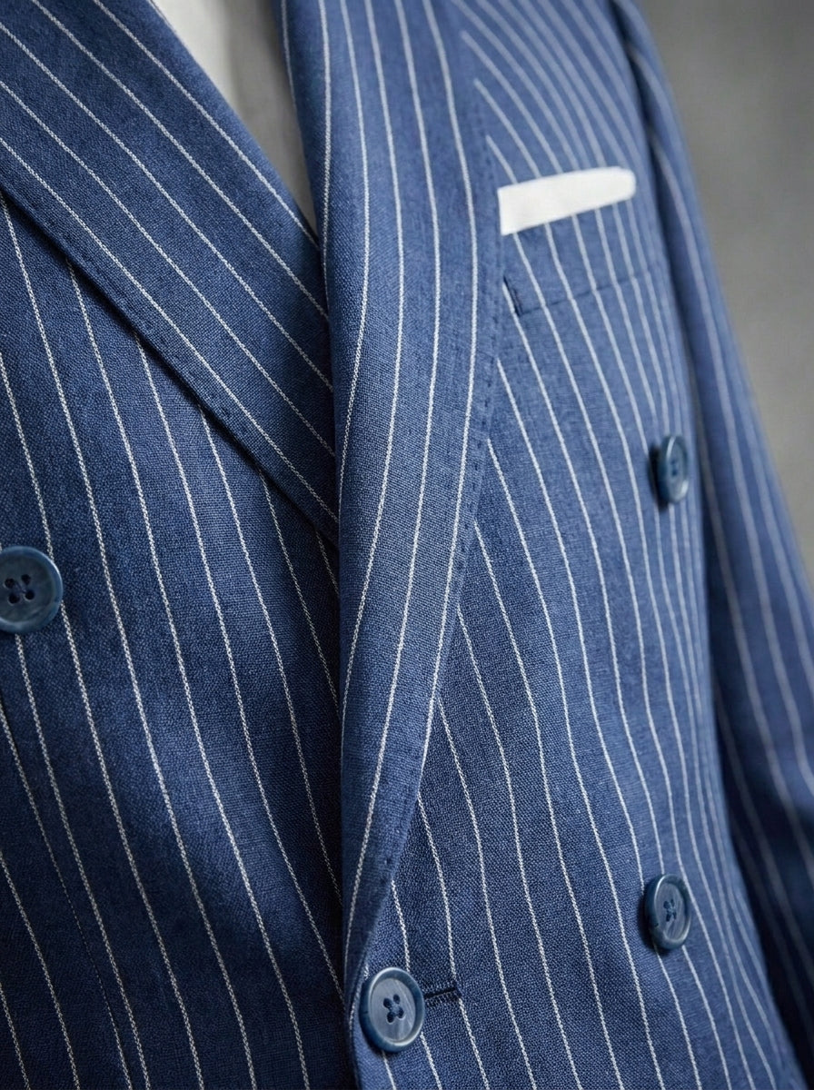 Men’s Double Breasted Lining Suit