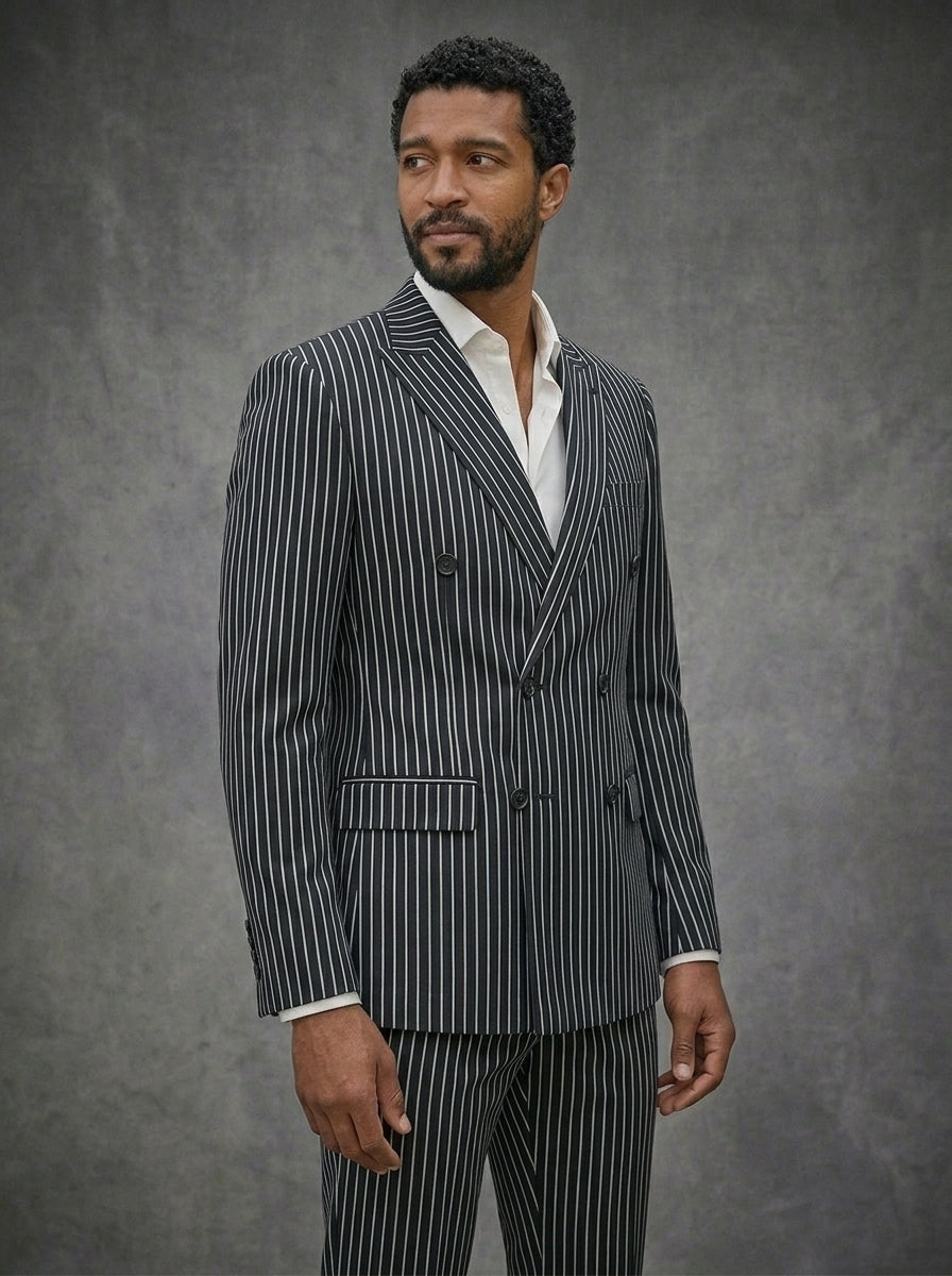 Men’s Double Breasted Lining Suit