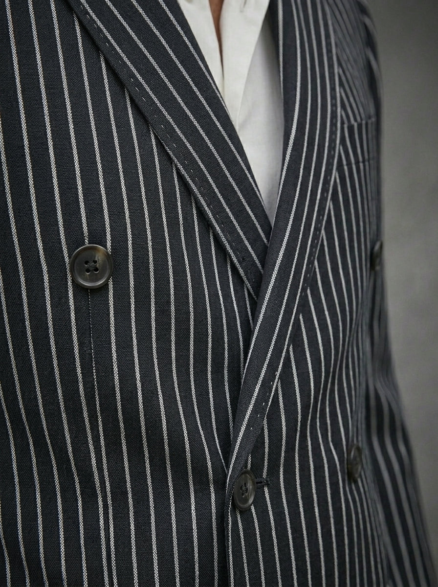 Men’s Double Breasted Lining Suit