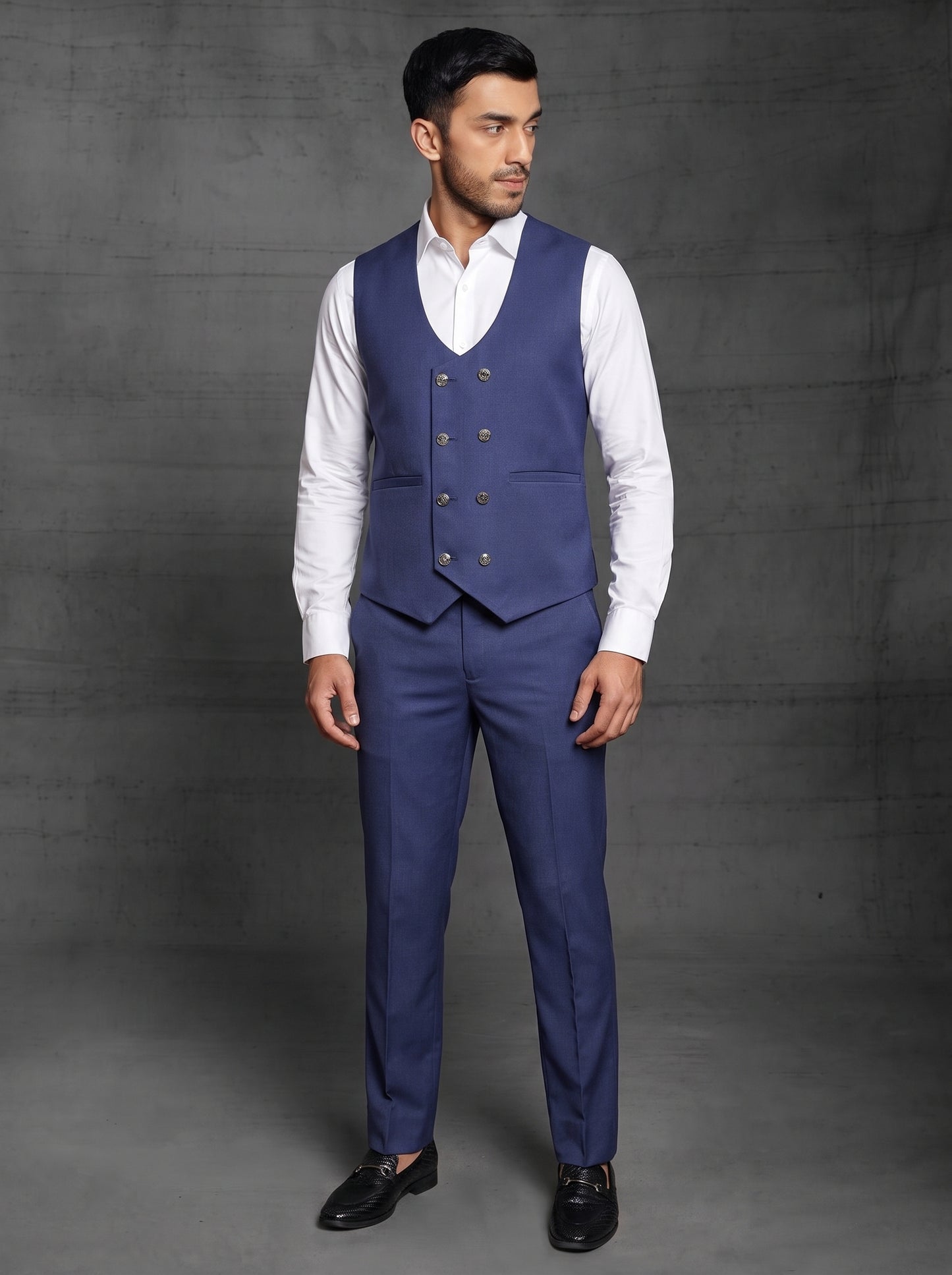 Club AK Premium Royal Blue Suit for Men | Luxury Wedding Wear