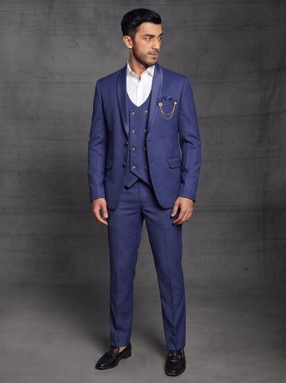 Club AK Premium Royal Blue Suit for Men | Luxury Wedding Wear