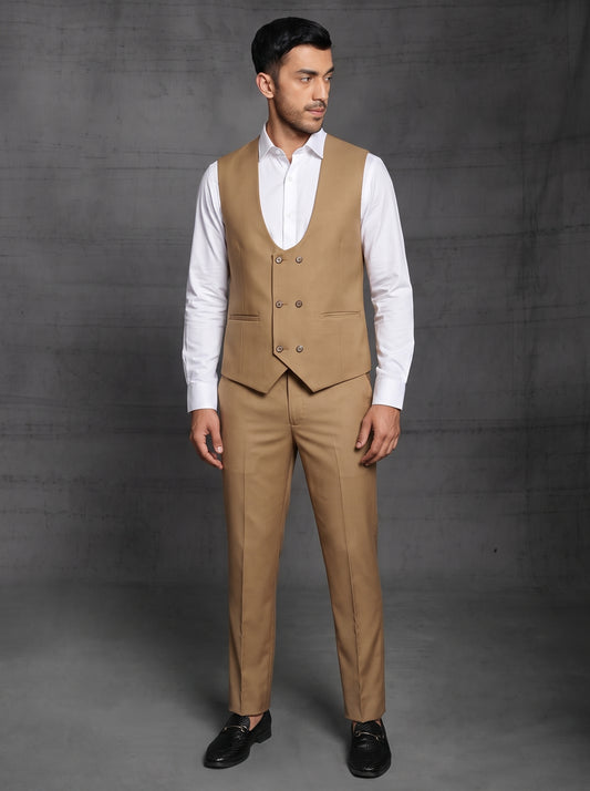 Club AK Luxury Brown Wedding Suit | Designer Party Wear for Men