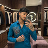 Club Ak Japanese Tiger Embroidery Shirt