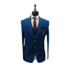 Men's Crep Black Three Piece Suit