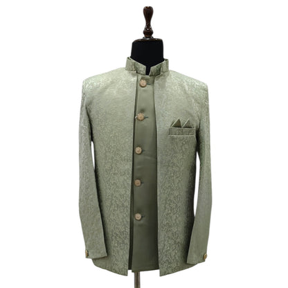 Printed Jodhpuri Shrug For Men