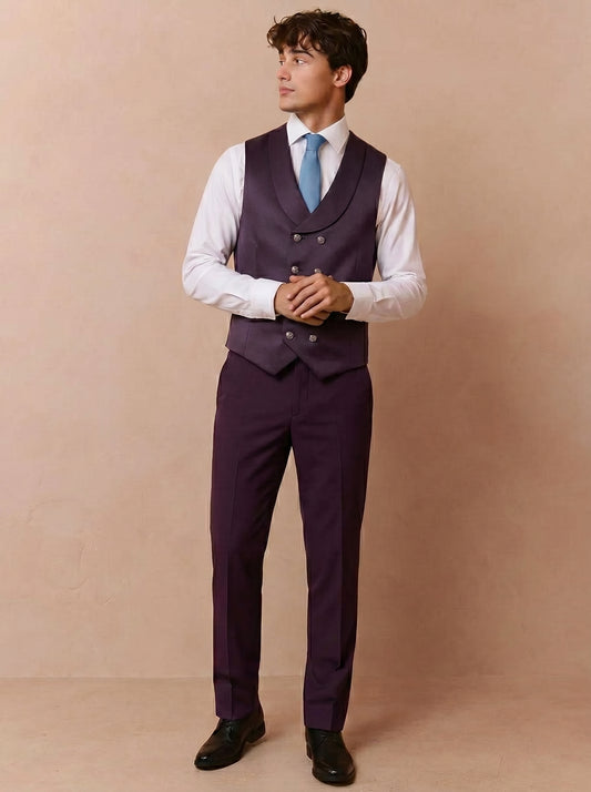 Men's Royal Jacquard Printed Tuxedo Suit