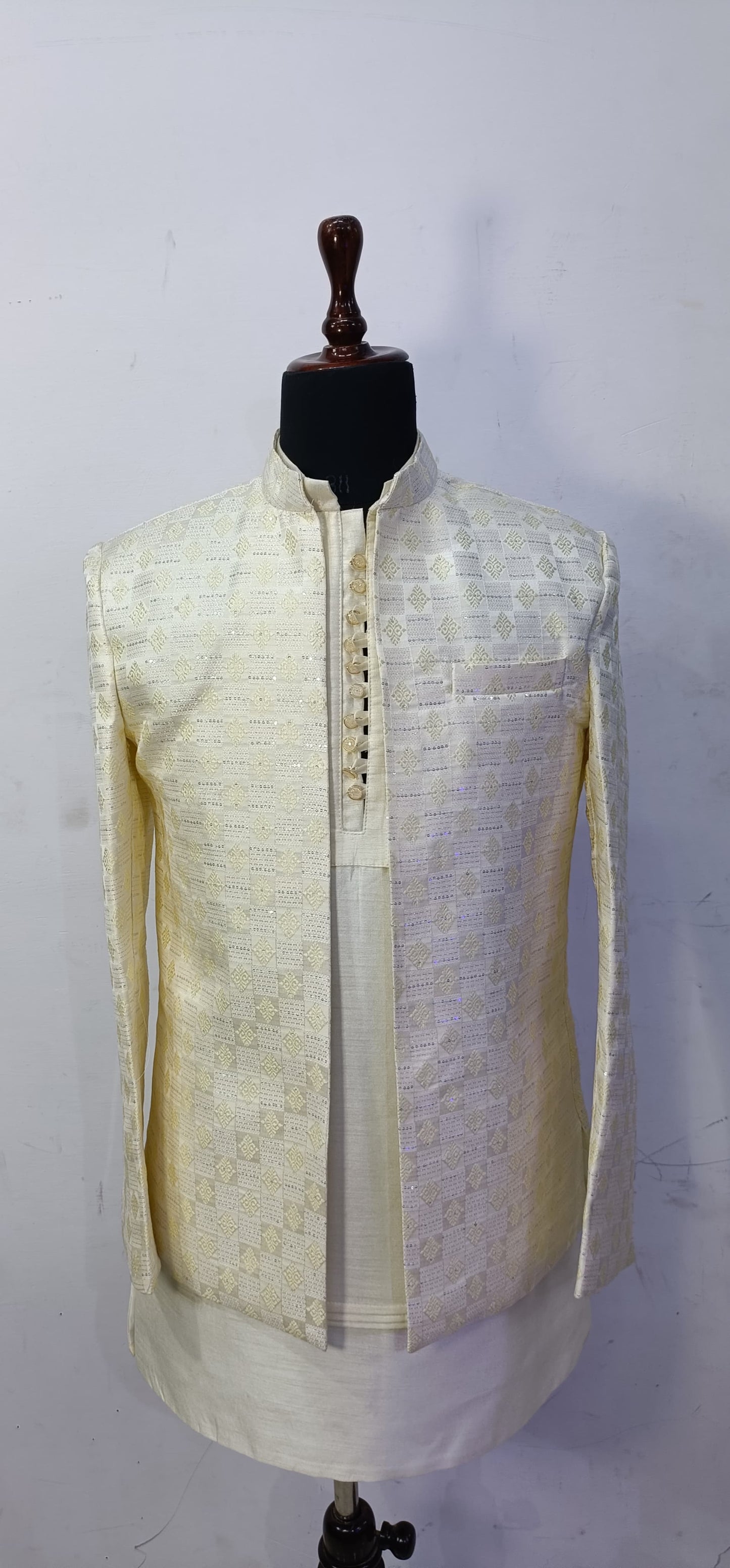 Ethmic Wear Short Shrug for Men