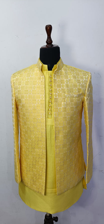 Ethmic Wear Short Shrug for Men