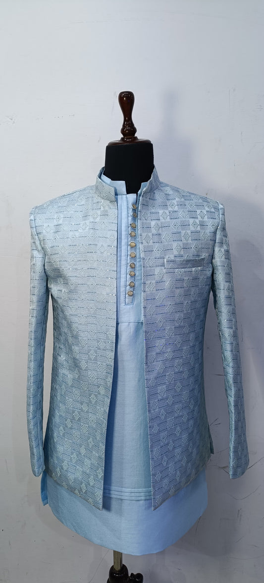 Ethmic Wear Short Shrug for Men