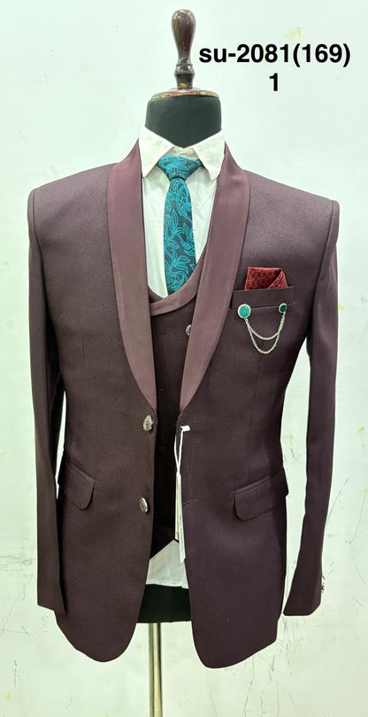 Premium Three Piece Suit for Party Wear