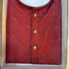 Men's Cotton Silk Embroidery Kurta