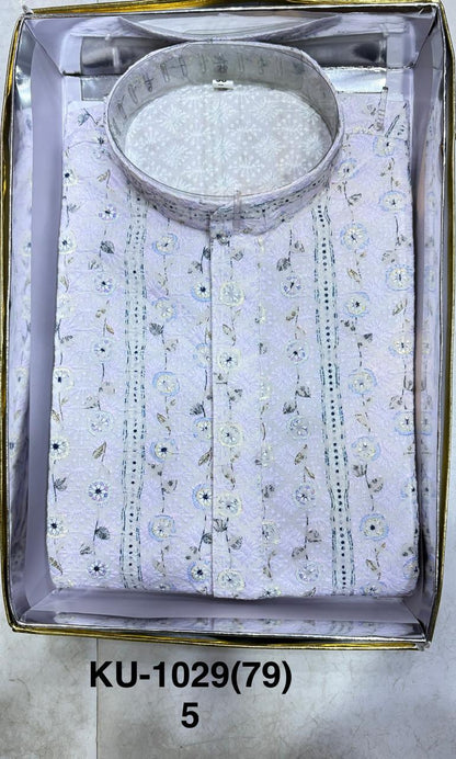 Men’s Premium Shifli Printed Kurta | Festive & Party Wear