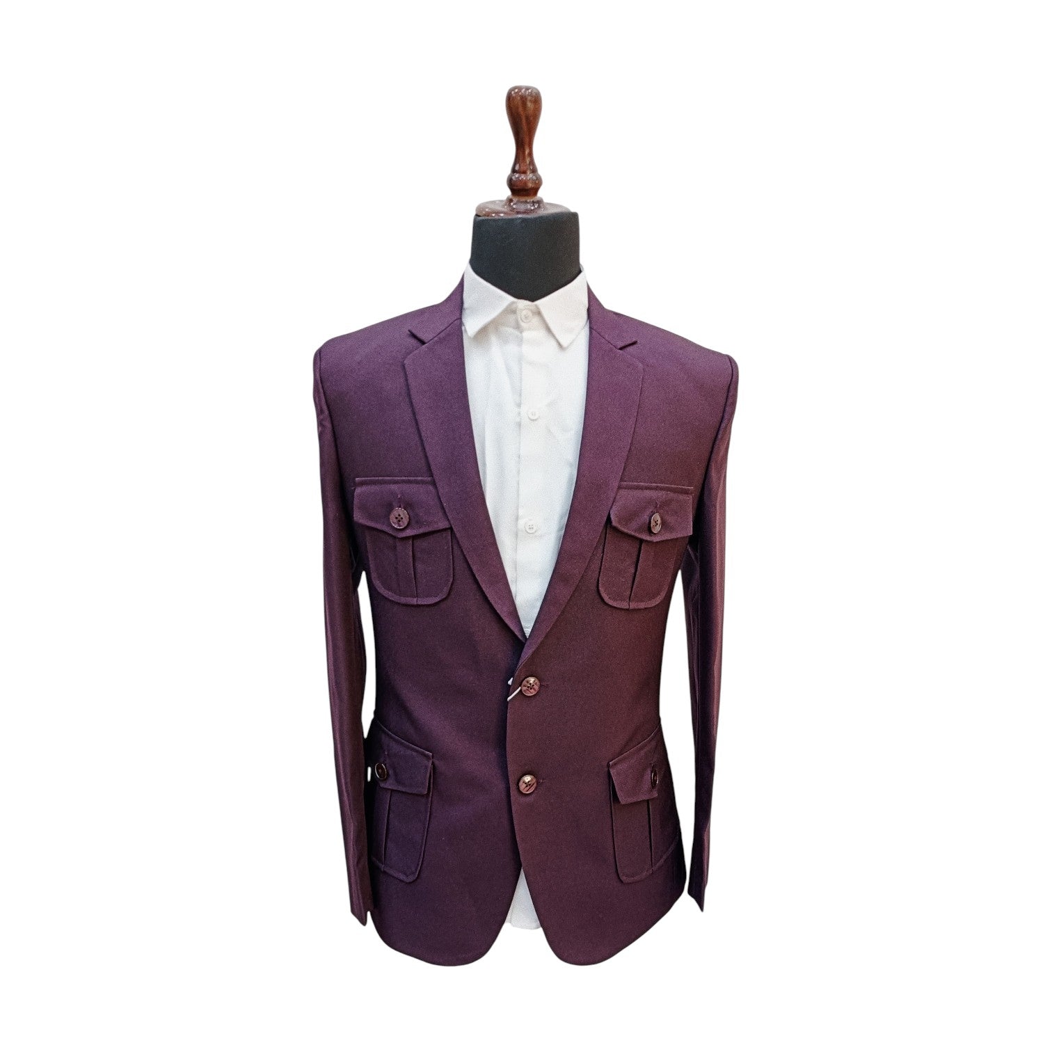Men’s Stylish Formal Blazer with 4 Pockets | Club AK