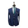 Men's Crep 3-piece suits for party wear