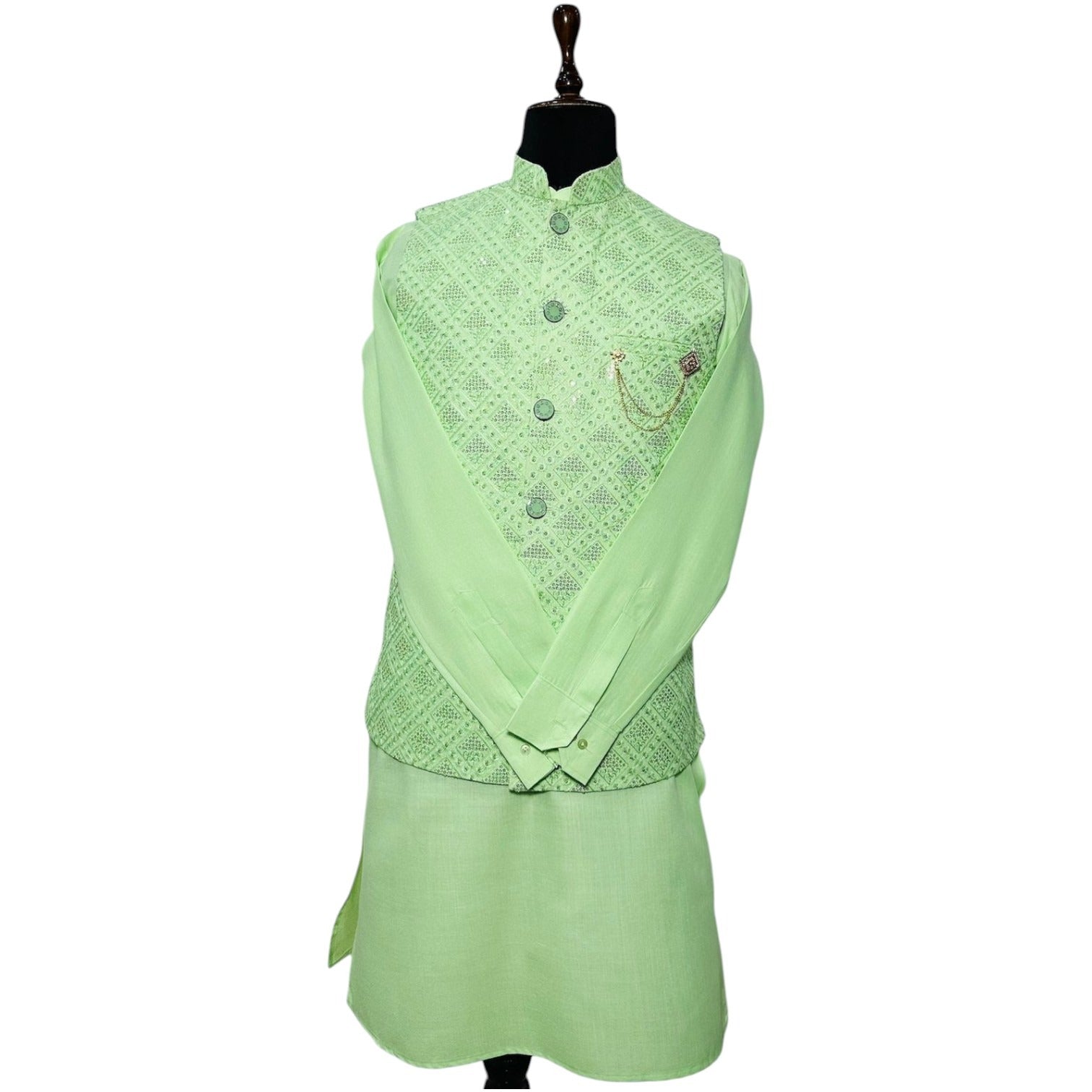 Designer Kurta Koti for Men