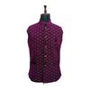 Ethnic Designed Velvet Waistcoat for Men for Festivals