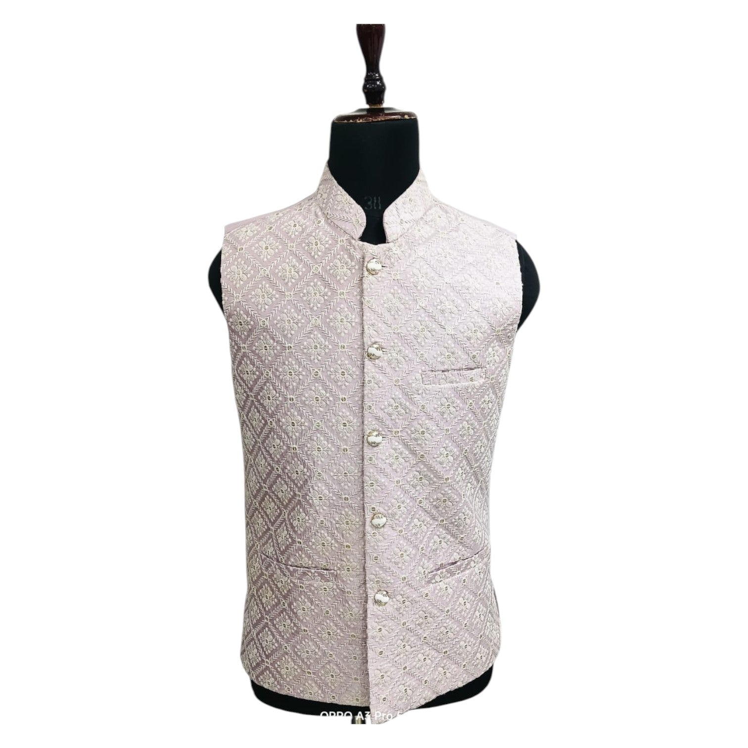 Embroidery Designed Waistcoat for Men