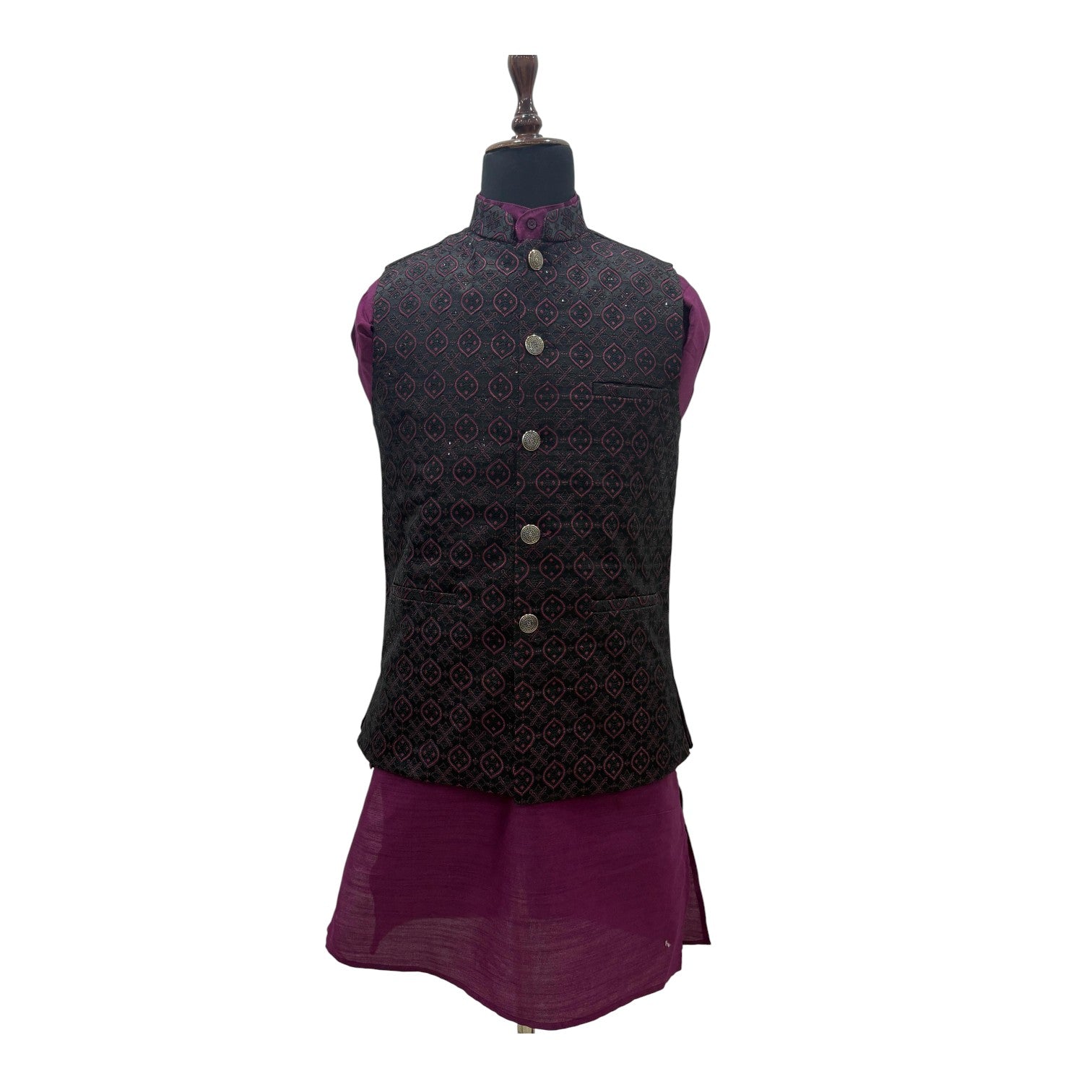 Men's Premium Ethnic Kurta Koti Set