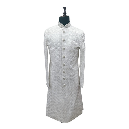 Traditional Men's Sherwani for Indian Weddings