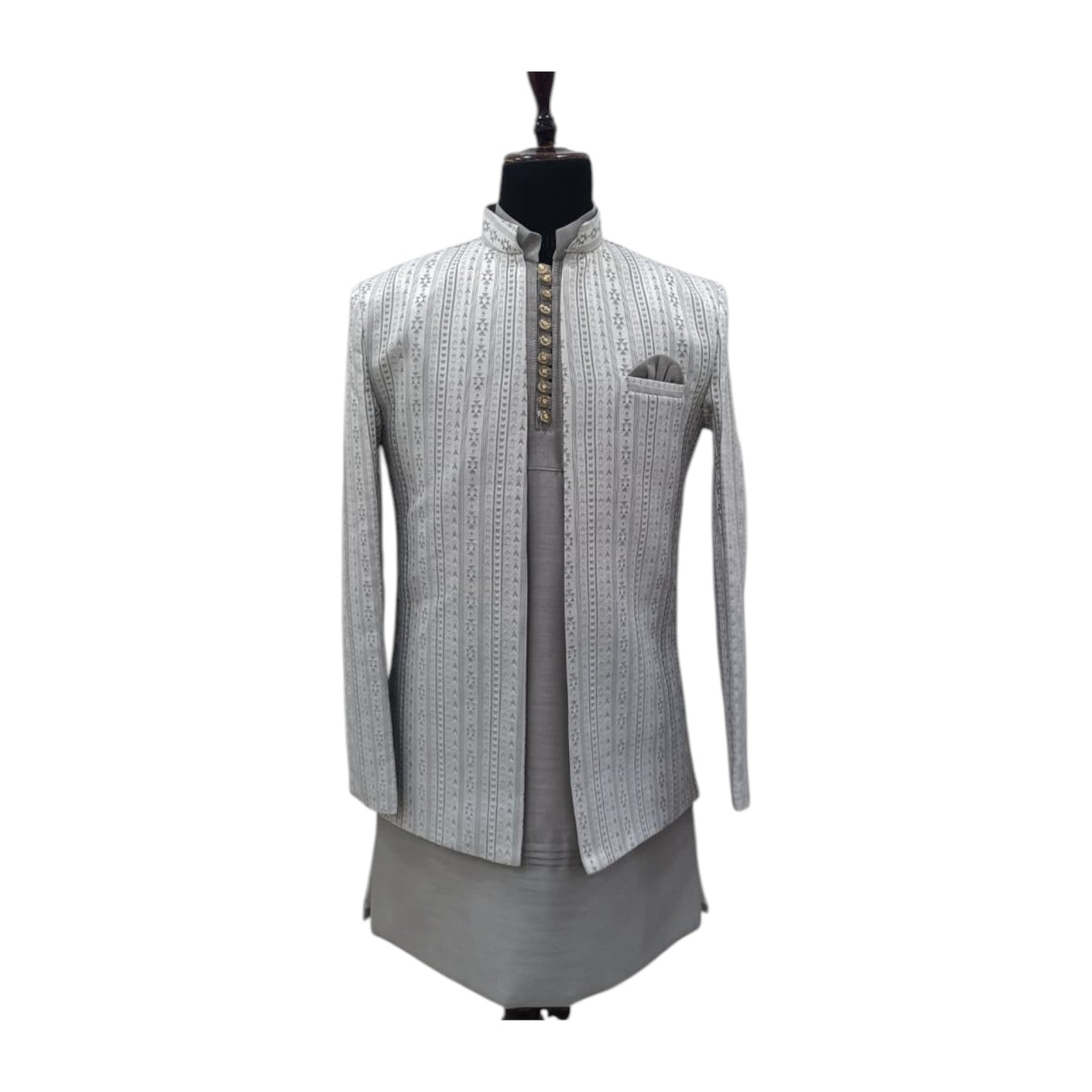 Men’s Printed Ethnic Shrug | Wedding & Party Wear Jodhpuri Coat