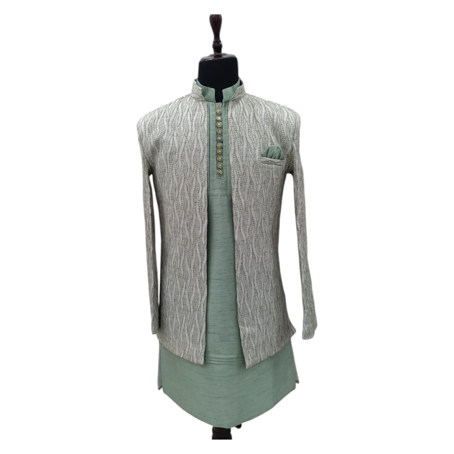 Men’s Premium Printed Ethnic Shrug | Wedding & Party Wear Jodhpuri Coat