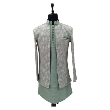 Men’s Premium Printed Ethnic Shrug | Wedding & Party Wear Jodhpuri Coat