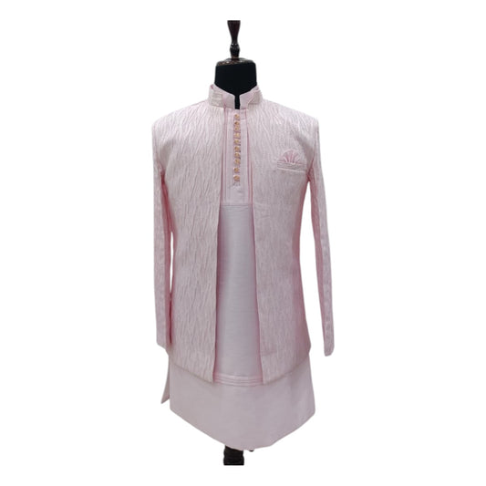 Men’s Premium Printed Ethnic Shrug | Wedding & Party Wear Jodhpuri Coat