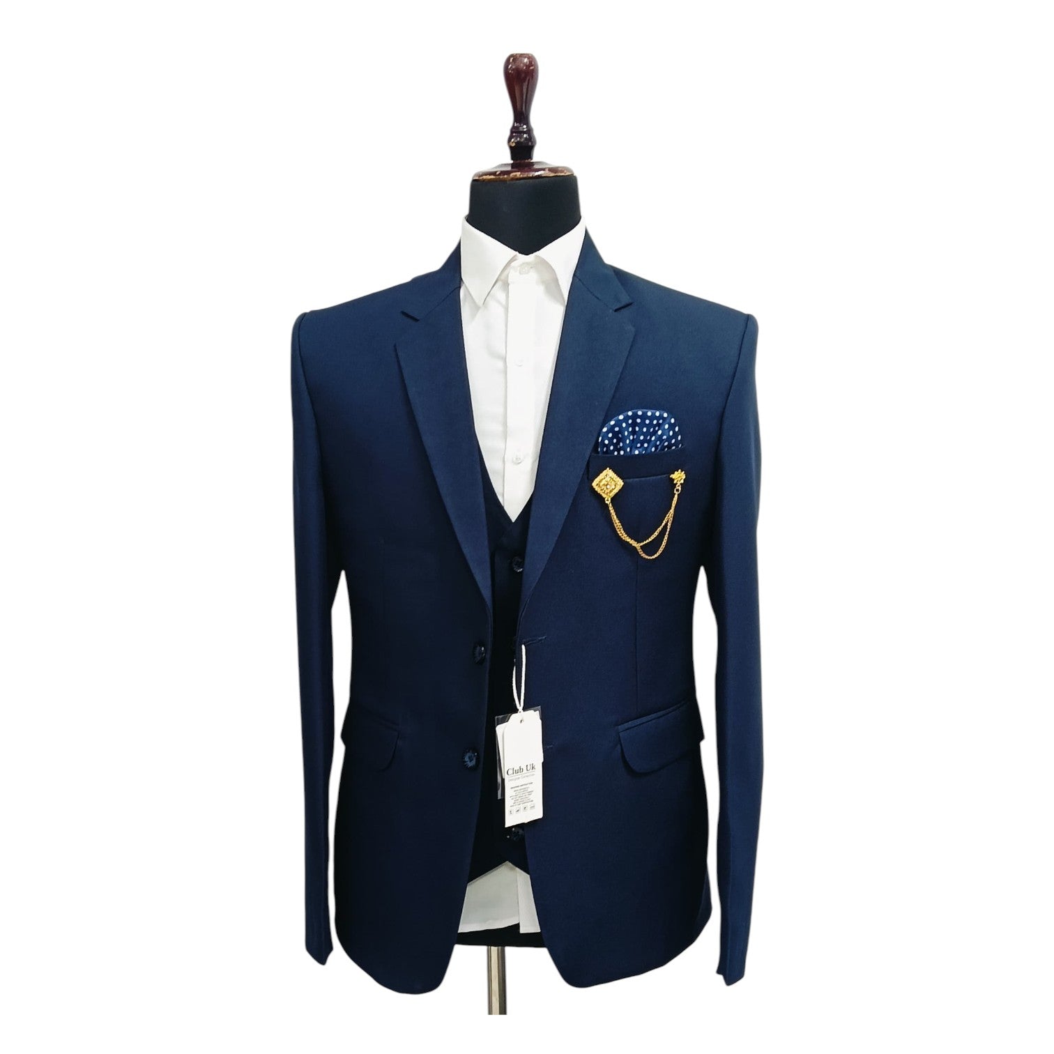 Affordable tailored men's 3-piece suits for wedding