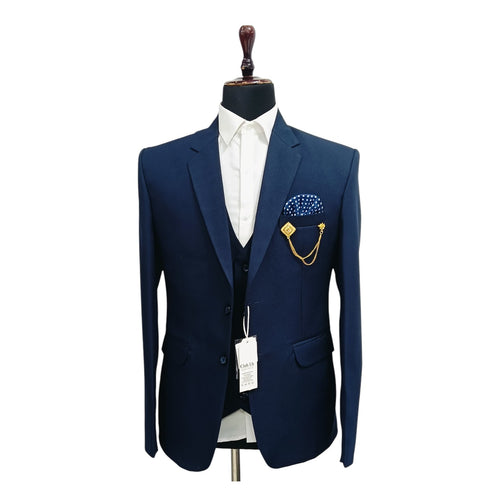 Affordable tailored men's 3-piece suits for wedding