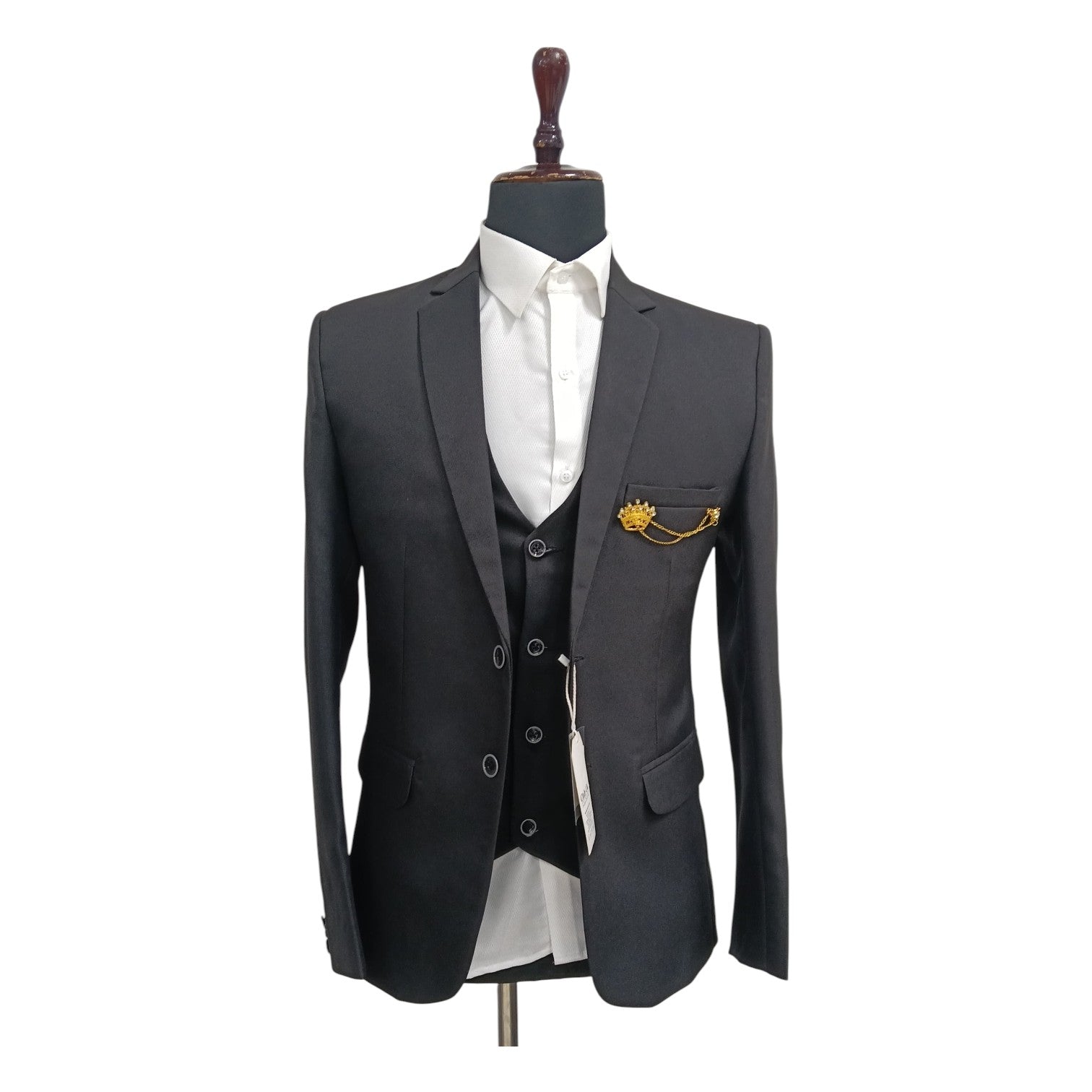 Affordable tailored men's 3-piece suits for wedding