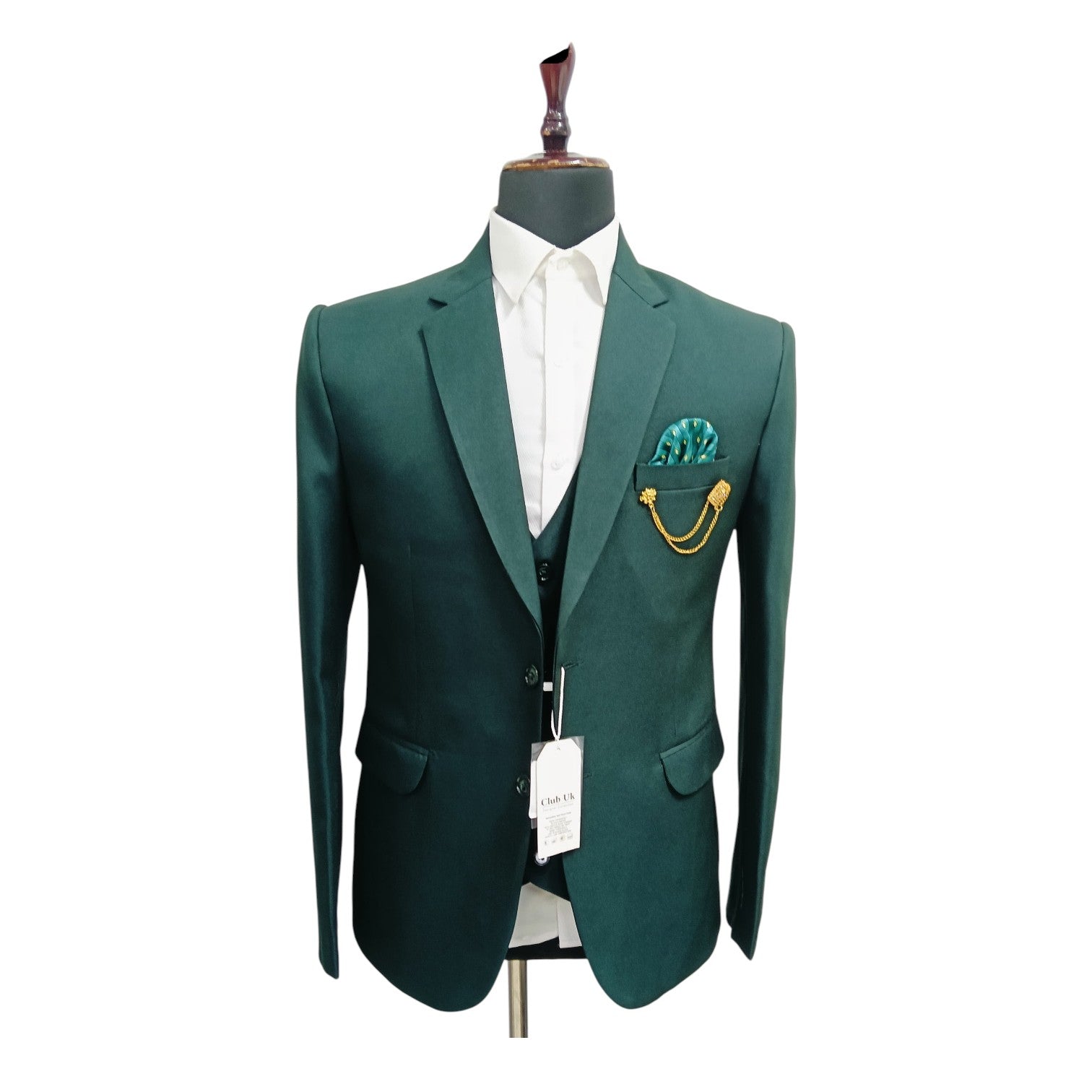 Affordable tailored men's 3-piece suits for wedding