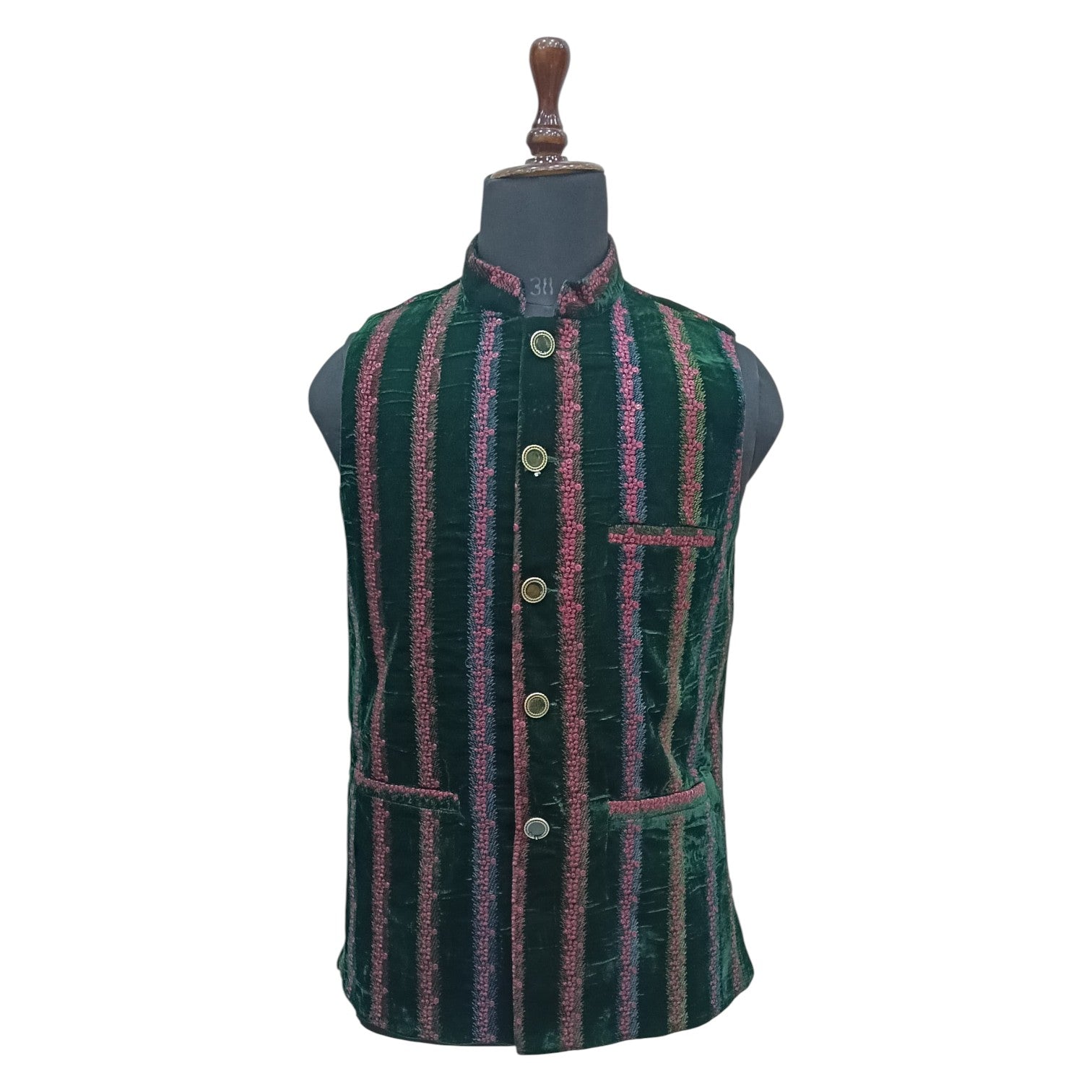 Men’s Premium Striped Waistcoat