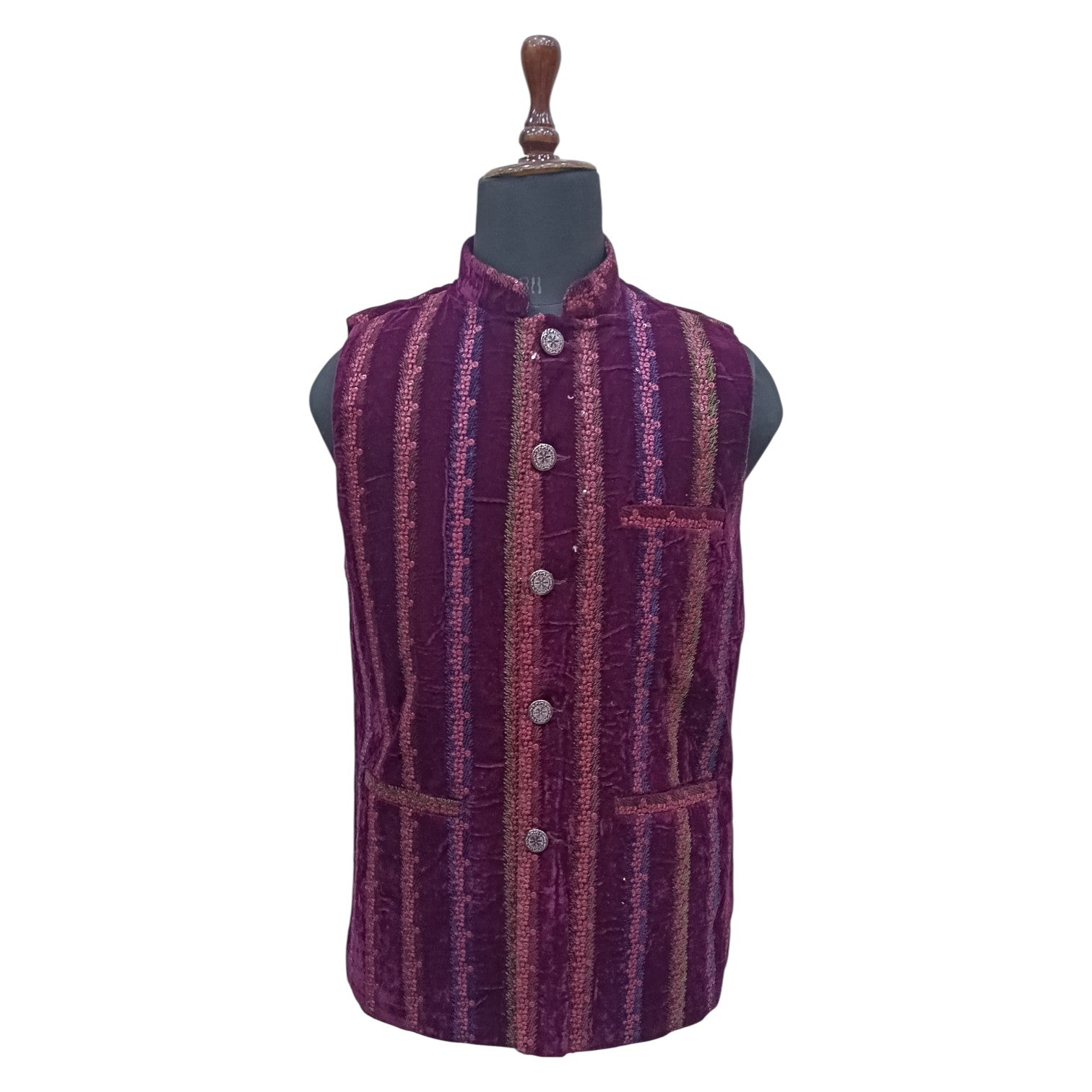Men’s Premium Striped Waistcoat