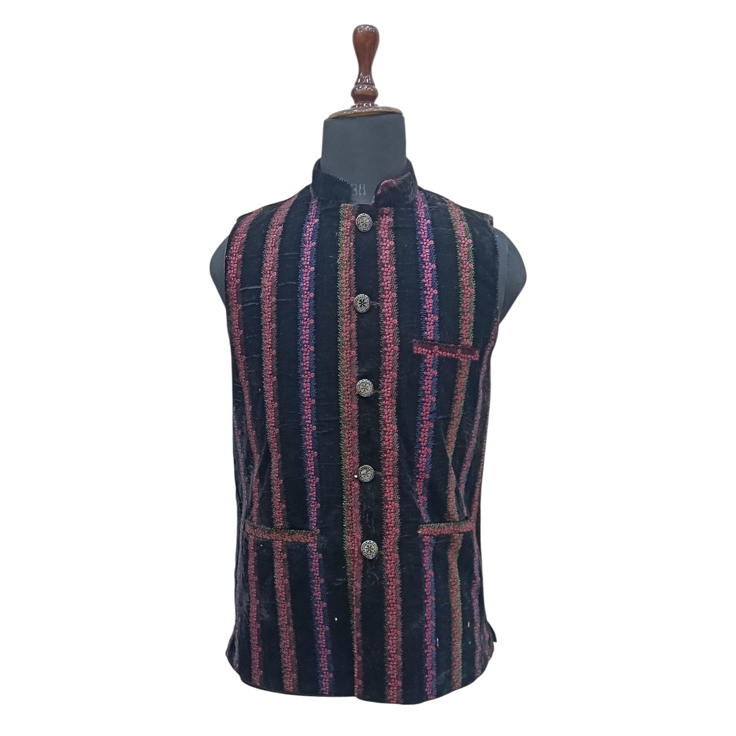 Men’s Premium Striped Waistcoat