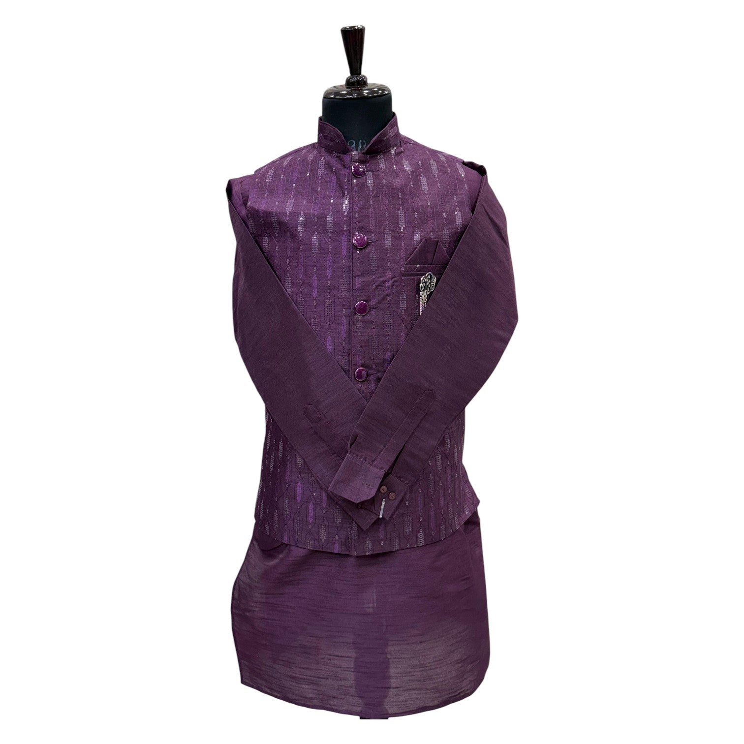 Men's CrownStyle Kurta Koti |