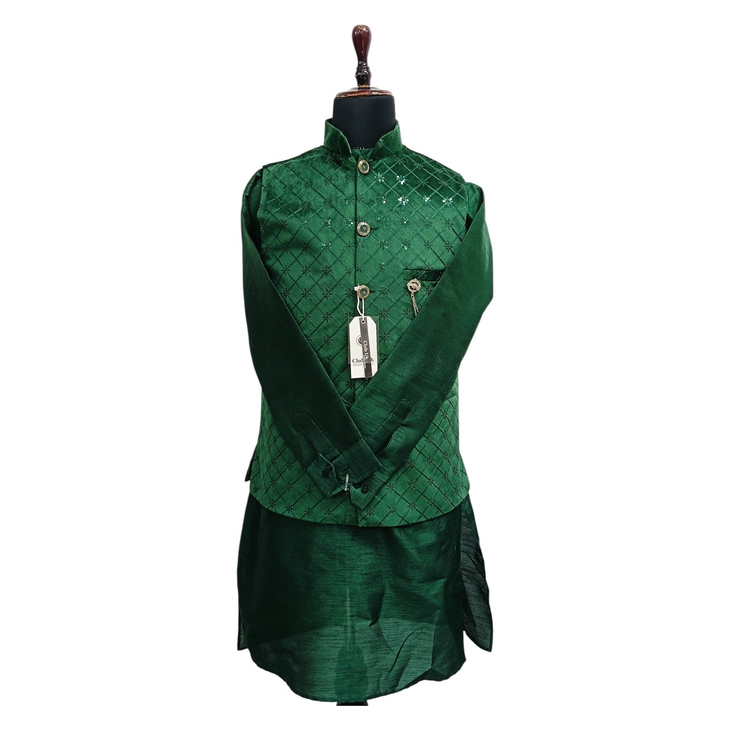 Men’s Premium Velvet Ethnic Kurta koti