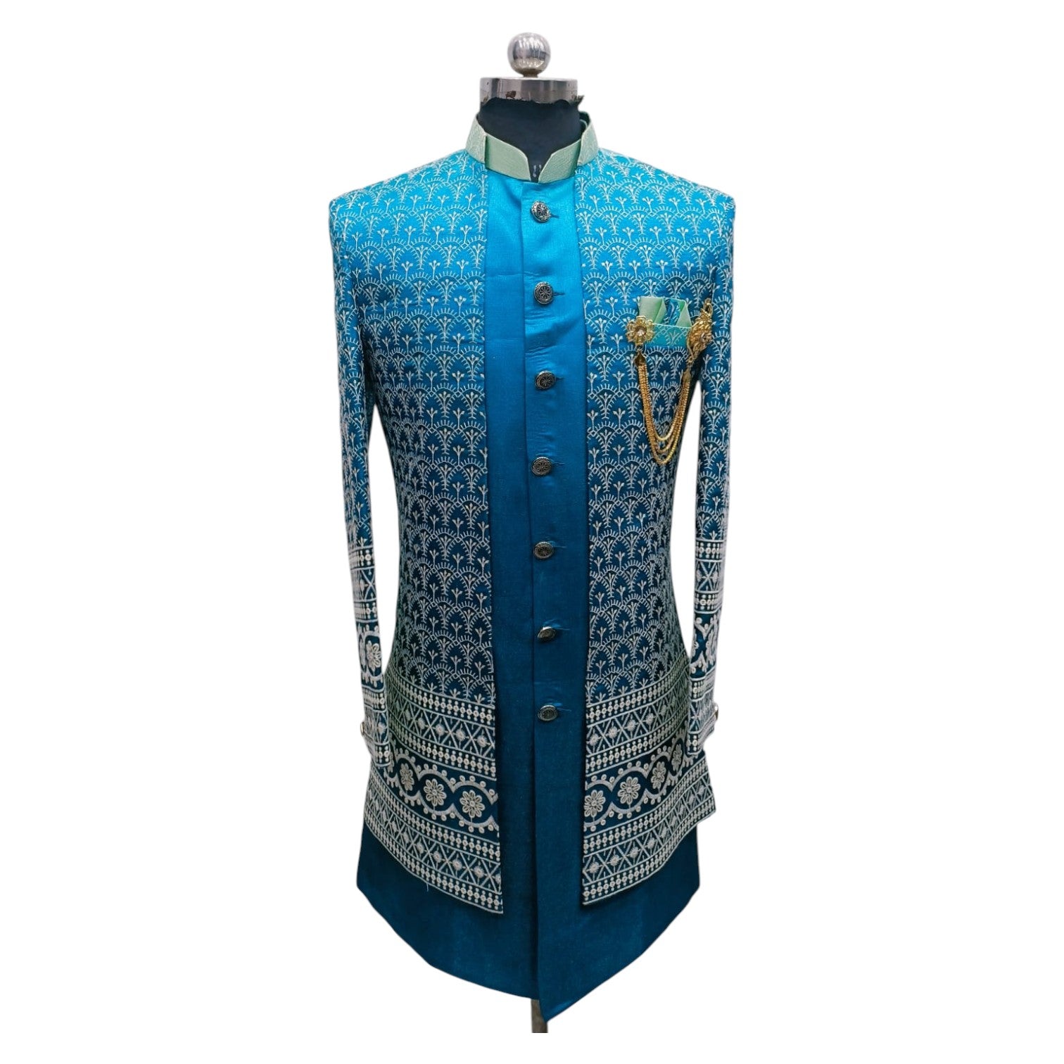 Luxury Gradient Shrug for Men's for Royal Weddings