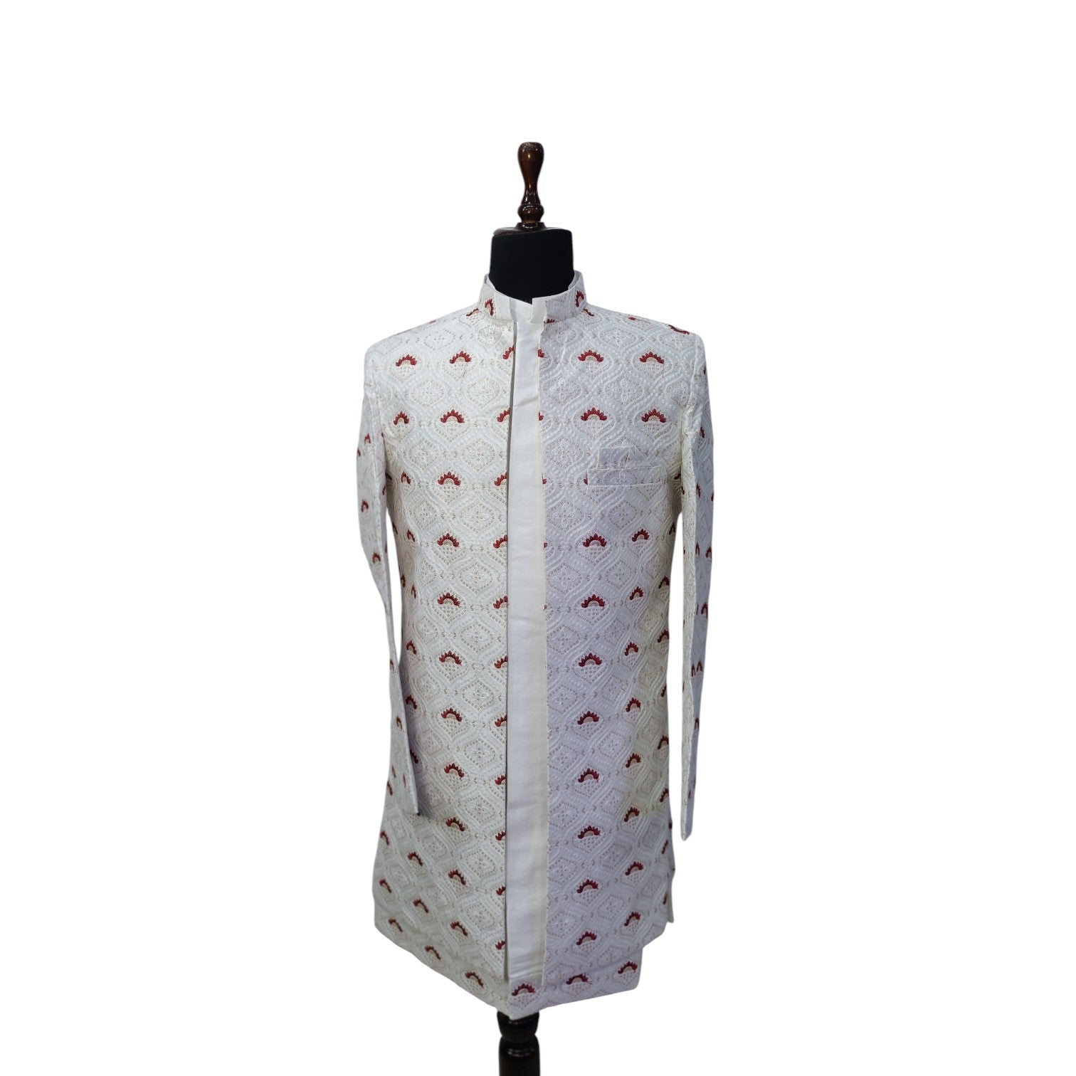 Men's Ethnic Embroidery Shrug