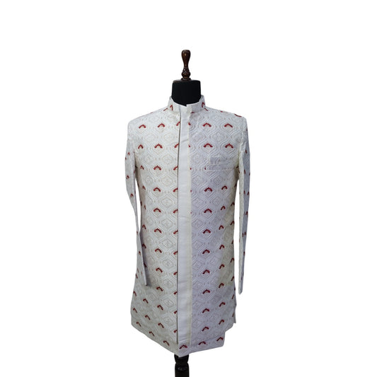 Men's Ethnic Embroidery Shrug